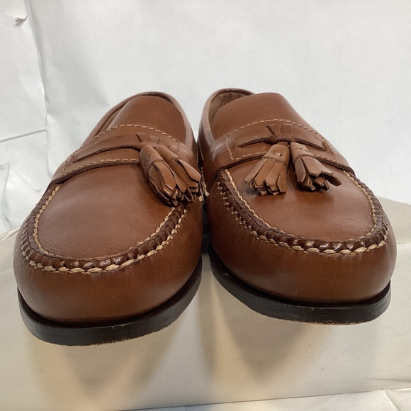 Brown Leather Tassel Loafers By Johnston & Murphy Men’s size 8 1/2 main image 9